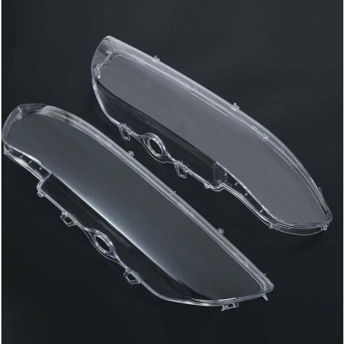 Samger 2Pcs Headlight Lens Headlamp Lens Cover Car Headlight for BMW 5 Series E39 1996-2003 4-Door Left + Right