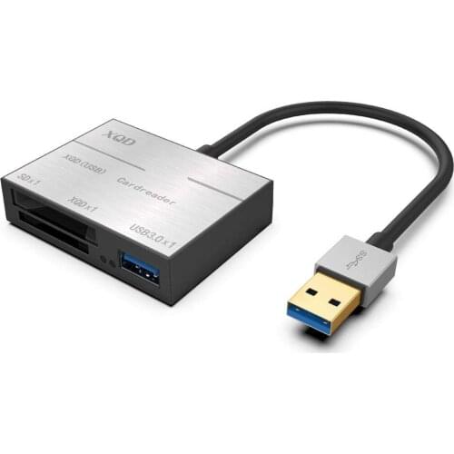 USB 3.0 / Type C USB C XQD SD Card Reader 500MB/s High Speed Camera Kit Adapter