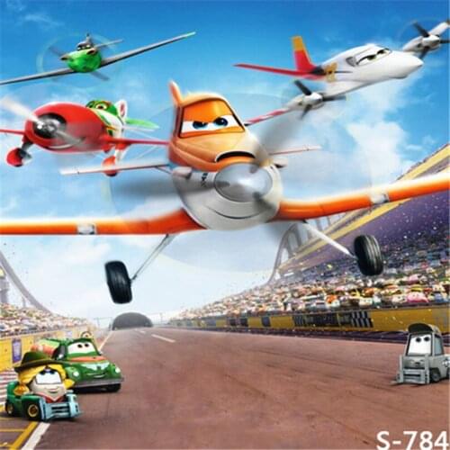 Wonderful Cars Film Kids Birthday Theme Photography Backgrounds Newborn Baby Photos Car Planet Vinyl Backdrops Custom made