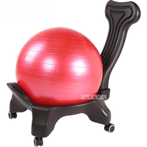ZH-JSY Home Computer Explosion-Proof Thickened Yoga Ball Chair Office Yoga Ball Chair Seat Fitness Massage Balance Ball Chair