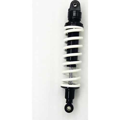10mm spring new 370mm / 380mmRear Shock Absorber for YAMAHA HONDA SUZUKI QUAD DIRTBIKE ATV colour black&silver