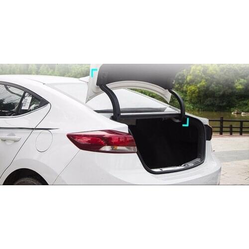 2PCS Trunk Hinge Braket Protect Cover Garnish For Hyundai Elantra (Avante AD) 2017 Auto modification parts