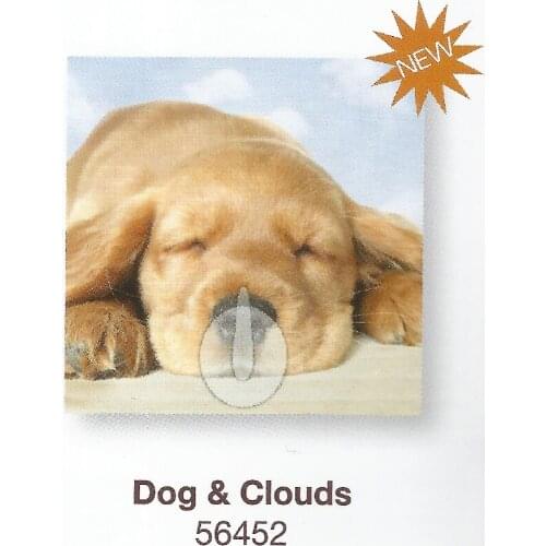 24 packs/box 3D vinyl stick magic HOOK Dog & Clouds perfect DIY wall kitchen tile accessory kid room toy hobby