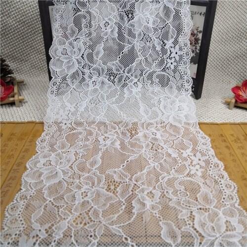 RR2580 23.5cm White black lace white lace accessories decorative cloth fabric diy handmade lace band