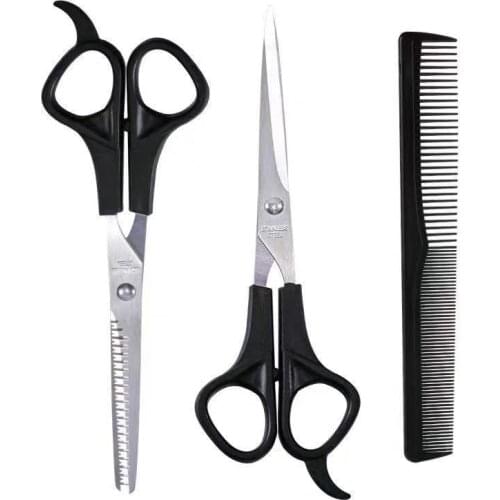 Household Hairdressing Scissors Flat Tooth Scissors for Cutting Thinning Hair Comb Barber Accessories Salon Hairdressing Shears