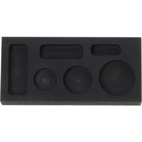 Graphite Casting Ingot Mold Metal Casting Refining Metal Jewelry Gold Scrap Bar