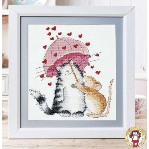 8-magazine-good friend 32-33 Counted Cross Stitch 11CT 14CT 18CT DIY Chinese Cross Stitch Kits Embroidery Needlework Sets