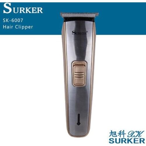 Surker electric hair trimmer SK-6007 baby children hair clipper cordless rechargeable hair clipper beard trimmer haircut machine
