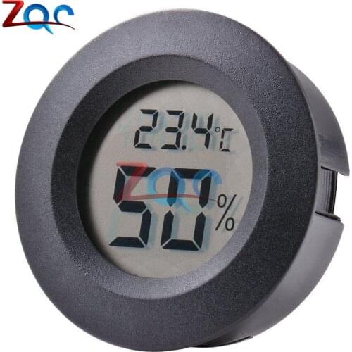Mini LCD Digital Thermometer Hygrometer Fridge Freezer Temperature Sensor Humidity Meter Detector Indoor Gauge Instruments