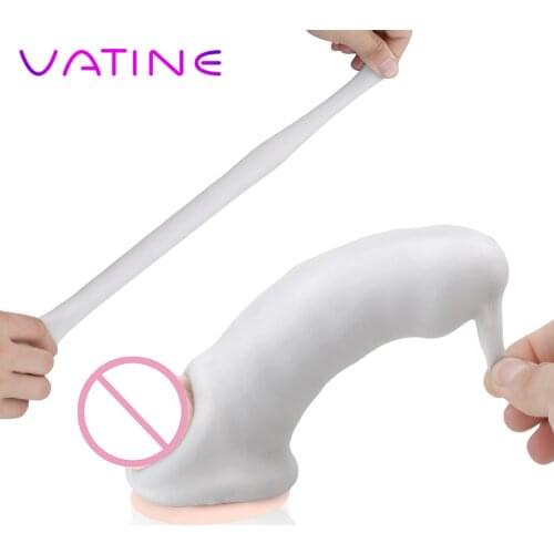 VATINE Male Masturbator Sex Toys for Men Vagina Massager Male Glans Penis Stimulation Pocket Long Lasting Penis Trainer