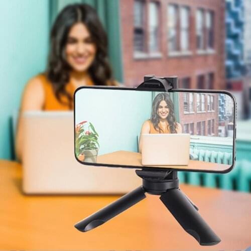 Desk Bracket Phone Holder Stand Desk Phone Clip Tripod Adjustable Tablet Holder Table Cell Phone Stand Universal for Watching TV