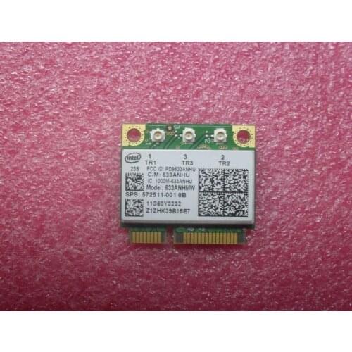 New For Lenovo ThinkPad X230 X220 T410 T420 T430 X201 6300 633ANHMW 6300AGN half Mini PCI-E 2.4G/5GHZ Wireless card FRU 60Y3233
