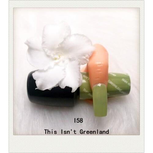 I58 This Isn't Greenland 15ml UV LED Gel Polish Vernis Permanent Lasting Shine opies Nail Art (need lamp dry)