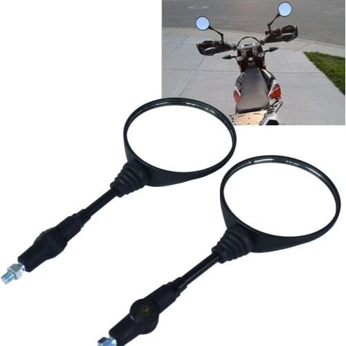 Universal Folding Motorcycle Mirror motorbike Side Mirrors Rearview Mirror 8mm For yamaha for Honda for Suzuki