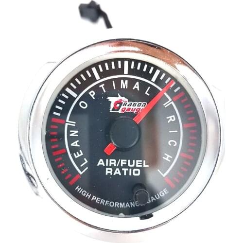 52mm Universal Car Air/Fuel Ratio Monitor Gauge Digital LED 7 Color Display