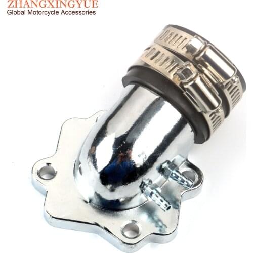 Scooter Racing Intake Manifold for Yamaha 50 Aerox Bws Easy Ng Original Cs Jog R Neos Slider Axis 50cc 1PE40QMB/1E40QMB 2-Stroke