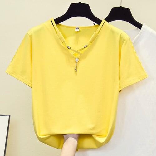 XING WEI SI Women's Basic T-Shirts