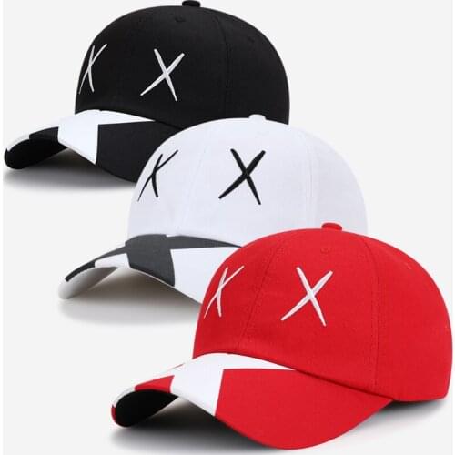 Ladies Caps Summer Korean Outdoor Mens Caps Fashion Street Lovers Red Hip-hop Caps Tide Brand INS Wild Baseball Caps