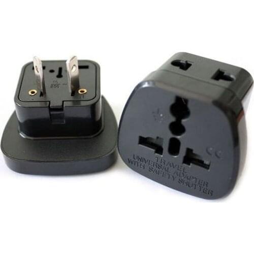 1pcs 2pins Plug adaptor ! Universal US UK EU to AU/NZ Power Plug Travel Adapter for Australia or New Zealand