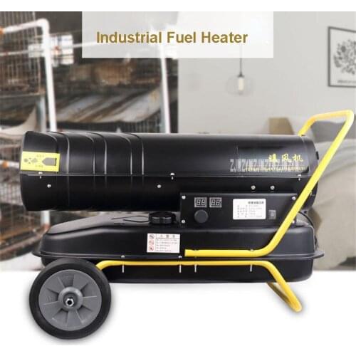 30A-F Industrial Fuel Heater Farm Household Heat Heating Machine Greenhouse Breeding Diesel Heater 220v 30KW 720m3/h 120-200m2