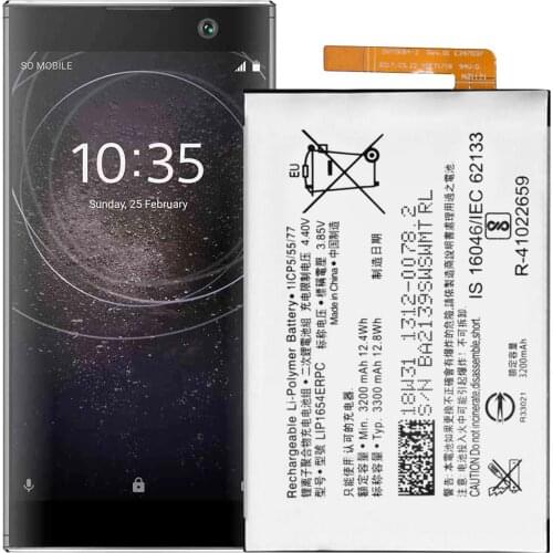 LIP1654ERPC Battery For Sony Xperia XA2 H3123 Battery Replacement Repair Part