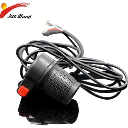 JS lectric Bike Throttle Light Horn Button Switch Electric Scooter Half Throttle Speed Handle Gas Wuxing Button Swicth bicicleta