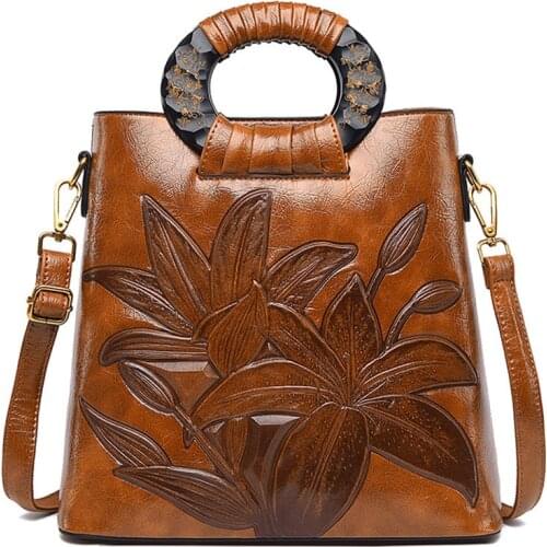 Elunico Women's Bags With Flowers