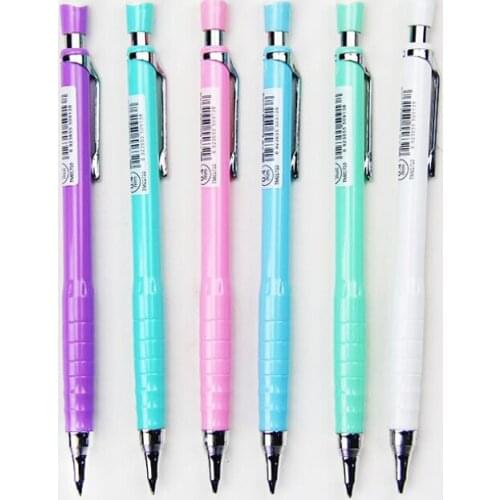 0.4mm Automatic Pencil Mechanical Pencils Sketch Drawing Stationery Student School Supplies 5 Pcs/lot