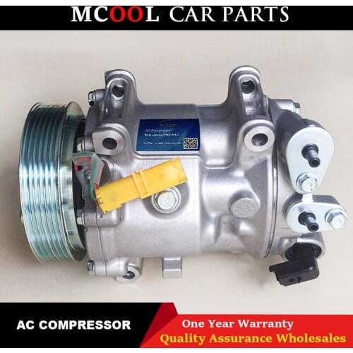 For PEUGEOT 407 607 CITROEN C5 SD7C16 Car AC Compressor 9648138680 9648238480 9656572480 9656572680 6453WZ 6453XA 6453WY 6453PN