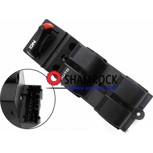 Master Window Switch OEM 83593-S04-9500/83593S049500 for 1996-2000 Hhonda Civic CX EX HX LX Si 4 Door