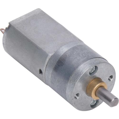 DC Gear Box Motor High Torsion All Metal Reduction Gearbox 20mm Outer Diameter 300RPM New