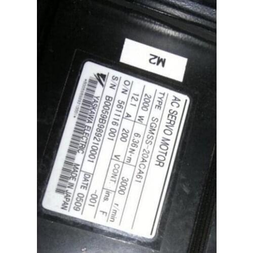 Servo pack SGMSS-20ACA61 , Used one , 90% appearance new , 3 months warranty
