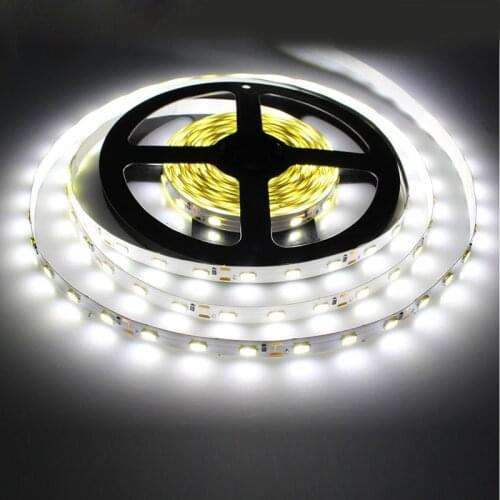 1M 5M 10M LED strip 2835 IP65 Waterproof 60LED/M DC12V Flexible LED Light Strip RGB Warm Cool White led ruban luces led tiras
