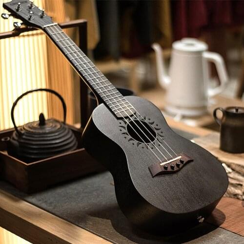 23 Inch Fretboard Wood Ukulele Musical Gifts Mahogany Holder Ukulele Instrument Guitar Chitarra Acustica Entertainment DE50UK