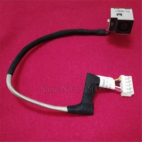 Ac Dc-in Power Jack Socket Cable Harness for HP Compaq CQ40 CQ45 DV4 DV6 DV7 DV4T DV4Z DV4-1000 DV4-2000 DV7-1000