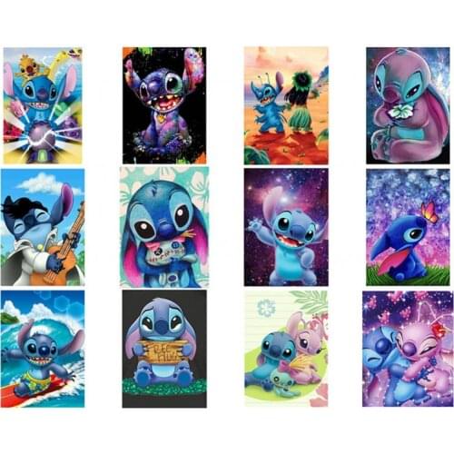 Diamond Painting Cartoon Animal Square Diamond Round Diamond Decoration Customizable Wall Art Decoration Frameless Style