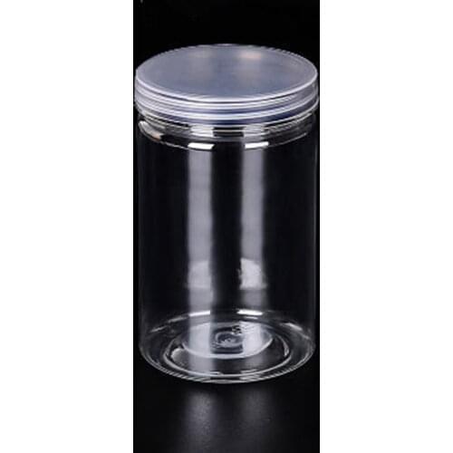 Kitchen Dry Food Storage Bottle Sealing Jar Food Preservation Plastic Fresh Boxes Snack Nut Storage Boxes Organizer Bottle