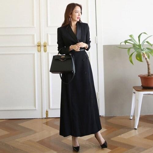 Lady Laixi Women's Long Trench Coats