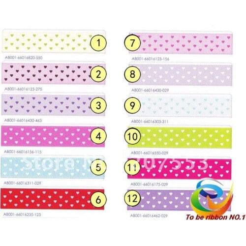 Brand New 5/8" Valentine Grosgrain Ribbon WY-141-1 ~ 1 color Hart Free Shipping