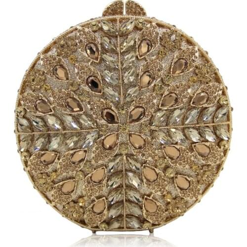 New Rhinestone Wedding Party Clutch Evening Bags Luxury Handbags Women Bags High Quality Diamond Wedding Handbag Bridal Purse