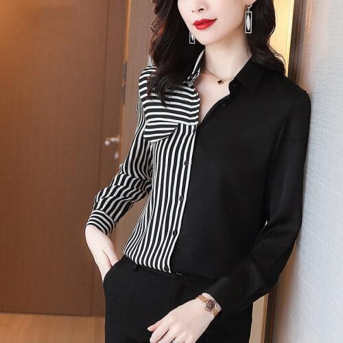 Peonfly Womens Black Shirts