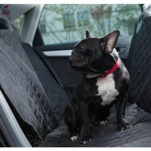 Pet carriers Oxford Car Dog Seat Cover Pet Car Back Seat Carrier Waterproof Pet Mat Hammock Cushion Protector
