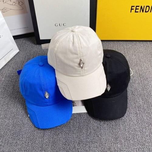 Phantom Rhinestone Baseball Cap Women Visors Japanese Korean Version Ladies Casual Sun Hat Student Spring And Summer Hip Hop Hat