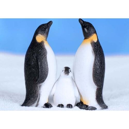 Penguin Seal Animal Miniature Fairy Garden Ornament DIY Glass Decor Small Stuff Figurine Statue Model Craft Home Decoration
