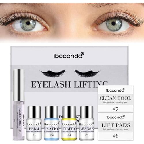 1 Set Pro Lash Lift Kit Eyelash Lifting Perming Lotion with Tools Eye Lashes Enhancer Semi Permanent Lash Curler