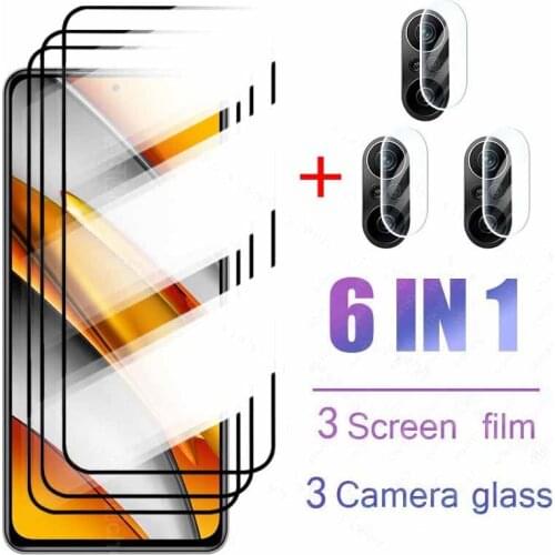 Little f3 glass for xiaomi poco f3 camera lens tempered glass Pocophone x3 pro screen protector poko m3 pro x f m 3 safety glass