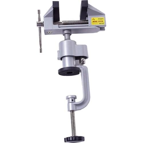 Flying Deer Table Vice Alloy 360 Degree Rotating Universal Clamp Units Vise 55MM*75MM