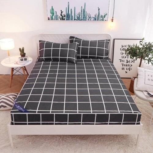 Waterproof Hypoallergenic Quilted Bed Mattress Pad Cover Soft Mattress Topper Washable Matelas Mattress Protector Home Hotel