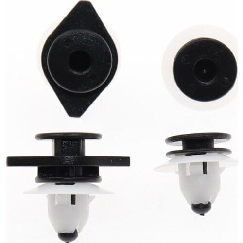 20Pcs Auto Fasteners Bottom Large Side Skirt Surrounded Clips Foot Pedal Plastic Rivets For Volvo S80 S60 S40 XC90 XCV60