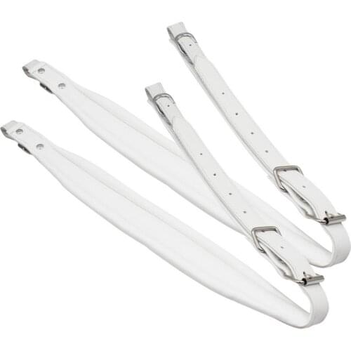 1 Pair Durable Accordion Replacement Leather Shoulder Belts with Buckle Musical